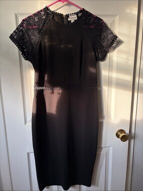 Premier Amour | Dresses | Premier Amour Short Sleeve Midi Fit And Flare  Dress | Poshmark